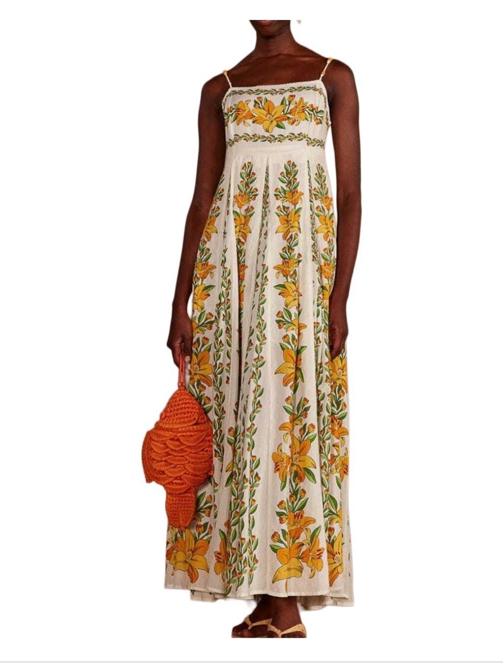 Farm Rio Tropical Lightness Maxi Dress